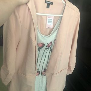 Torrid Blazer and Tank